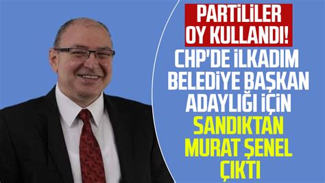 CHP İlkadım မြို့တော်ဝန် ကိုယ်စားလှယ် Murat Şenel က အခိုင်အမာပြောသည်- CHP သည် İlkadım ကို စီမံခန့်ခွဲရန် လာနေပြီဖြစ်သည်။